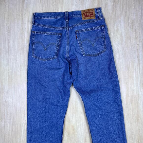 Levi's 501 Distressed Ripped Button Fly High Rise Denim Jeans Women's 26x30 - Picture 7 of 16